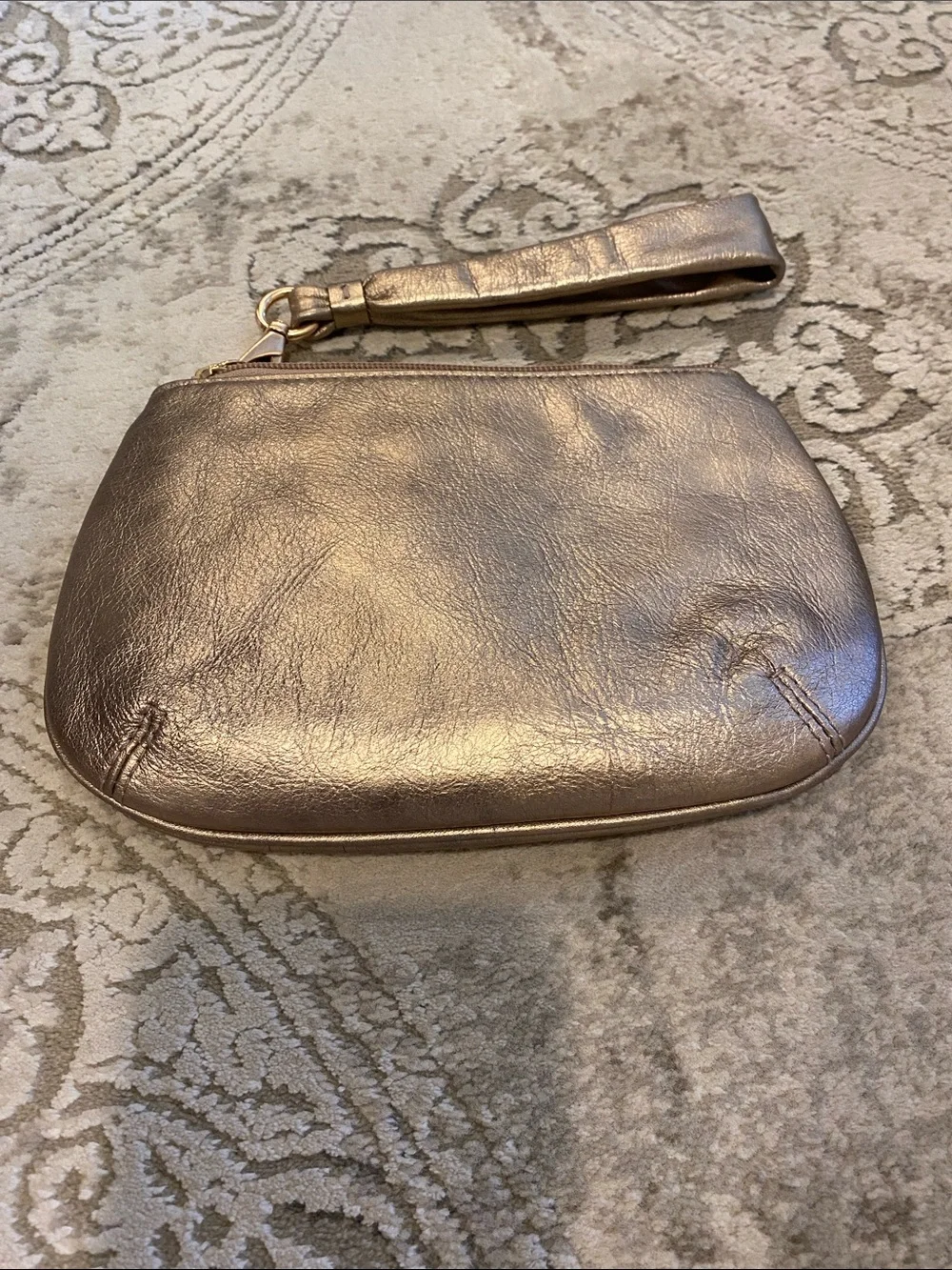 Coach compact leather